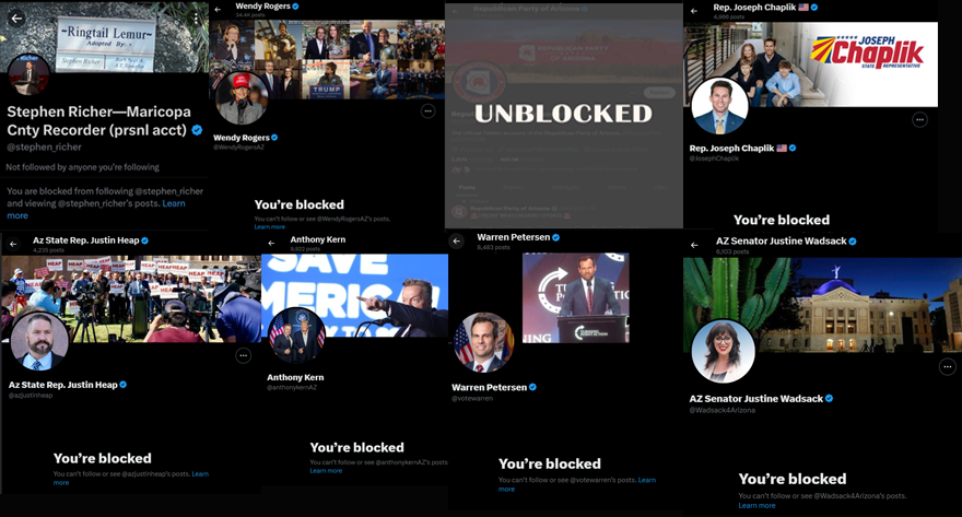 SCOTUS Ruling: Funding for $10 Million Class Action Lawsuit Against Arizona Officials Social Media Blocking Violating First Amendment – AZGOP Republican Democrat Officials – Cease and Desist and Donations Sought for Class Action Lawsuit