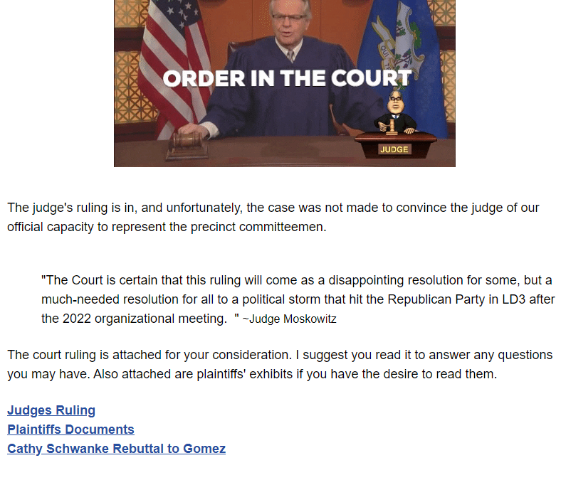 Candace Czarny Admits Defeat After Court Ruling Will She Return Money Fraudulently Raised and Repay Legal Costs of Republican Lawfare?